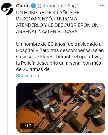 salierildd's tweet photo. Si tenés 89 años y te desmayás, te allanan antes de subirte a la camilla. Si sos hijo de un sindicalista y tenés a una mujer secuestrada, esperan 10 horas. ¿Así o más claro? https://t.co/PU6QelFEWq