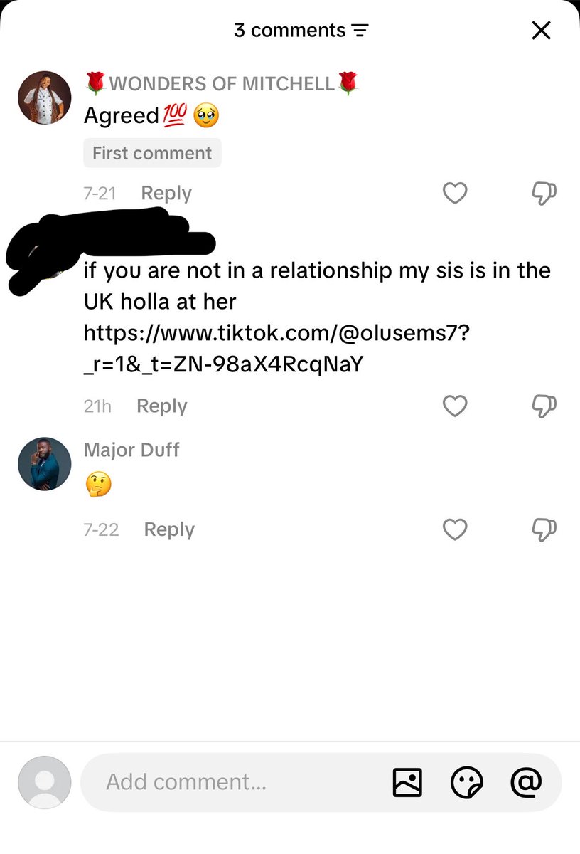 Oluwakemi_19's tweet photo. You guys block your family members from your socials. I’m dead serious 

My sister under a random page 💔, I’m genuinely confused. As how ? https://t.co/nnmjwStk6j