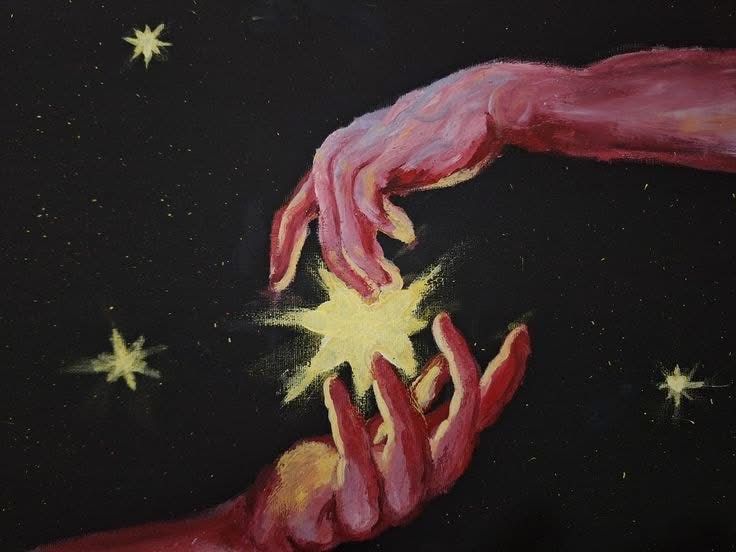 Nightbloomc's tweet photo. "Out of billions of stars, you were my only wish." https://t.co/mtgsImiZcY