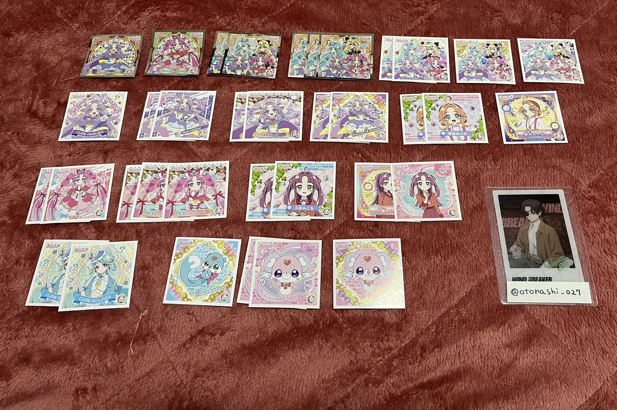 otonashi_027's tweet photo. 【交換】プリキラシール
名探偵プリキュア

譲:画像のもの
求:2枚目のジェット先輩

一部推しですが被ってしまったため交換に出しています。

ピンポイントで難しいと思いますが、よろしくお願いいたします。 https://t.co/qHBSdVACgA