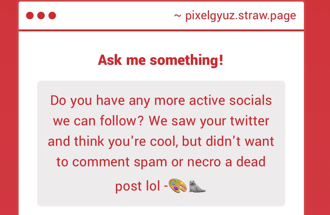pixelgyuz's tweet photo. i dunno who you are but i rarely use twitter so sorry you had to find me on here . if you do want to actually talk i use discord and insta mainly (like a loser) https://t.co/Ozw9vHCVvB