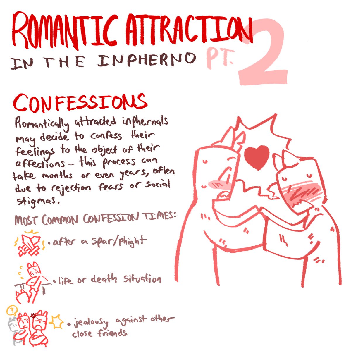 beachblu3s's tweet photo. I couldn’t resist making a part 2… anyways here’s my HC brochure for romantic inphernal courting [1/2] #phightingart #phighting https://t.co/QtEEB1MNHC