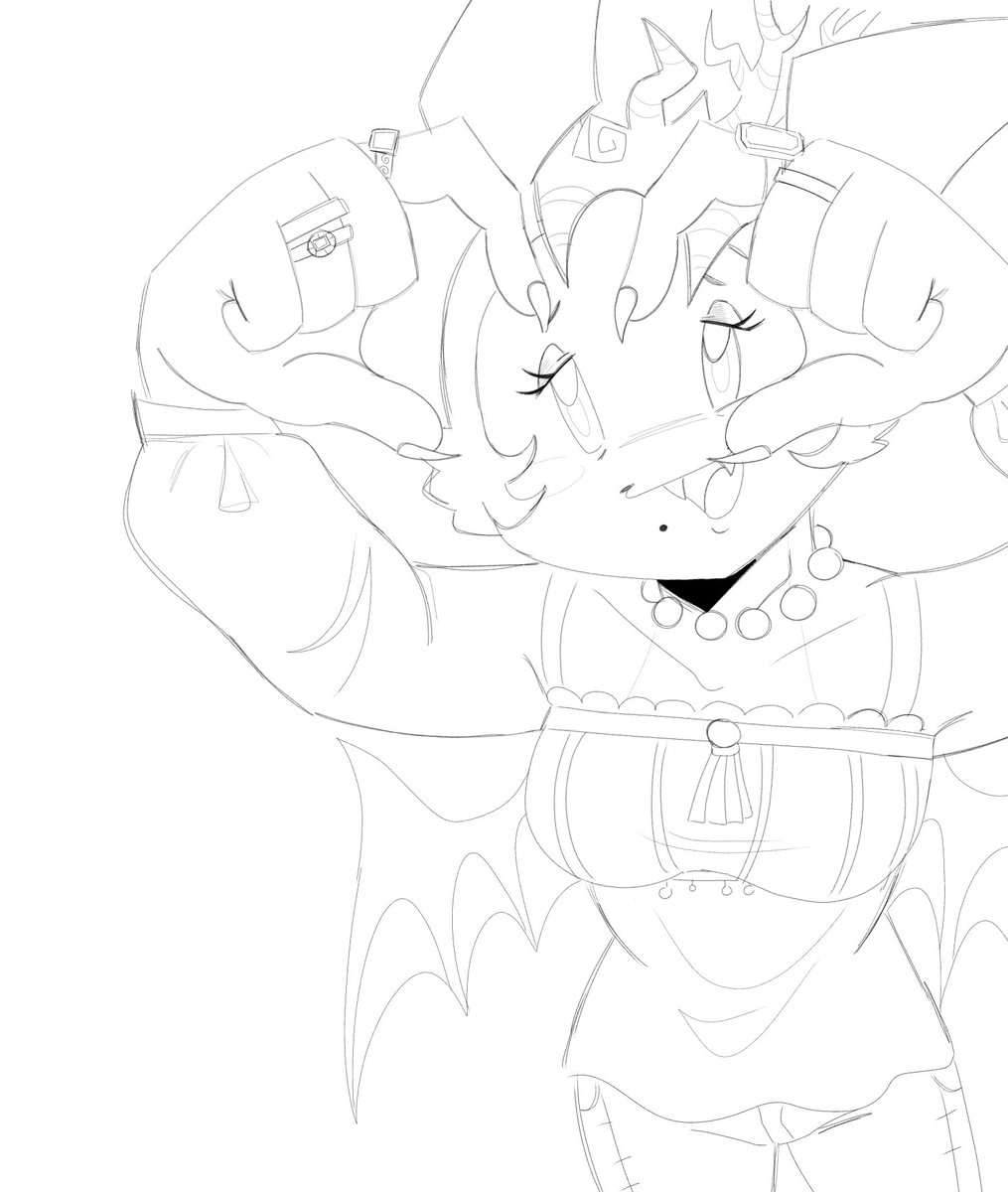 Selkinne's tweet photo. Wip of a comm ( ´∀｀ )b https://t.co/gDqj2Ihyf5
