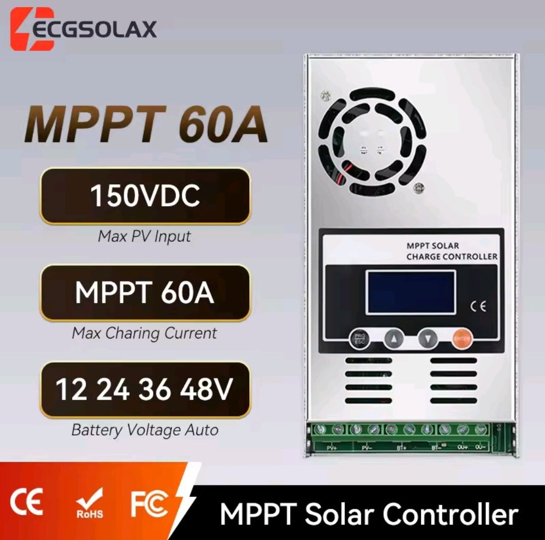 Ahm3dHub's tweet photo. 60A MPPT Solar Charge Controller LifePo4 Battery Charging Controller 12V 24V 36V 48V Solar Panel Controller Max PV 150V

🏪 Get Now: 
https://t.co/u2I7zEvkMe

#MPPT 🌞 | #SolarChargeController ⚡ | #LiFePO4 🔋 | #SolarPower ☀️ | #OffGrid 🔌 https://t.co/QSPHwqAk3X
