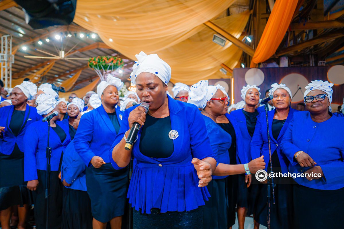 rccghq's tweet photo. The RCCG National Mass Choir gleefully led us in singing the special hymn composed for this year’s convention.

Day 2: Evening Session
Welcome Service

#MountainMovers
#RCCGAnnualConvention2026
#RCCG https://t.co/VgwNGD9xVX