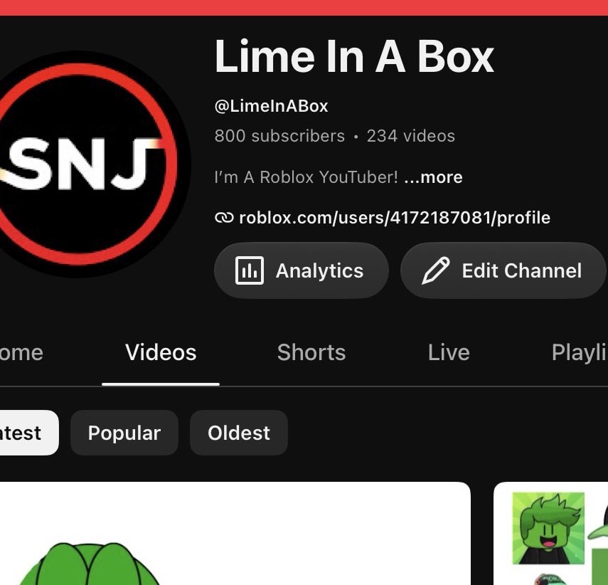 LimeInABoxYT's tweet photo. @TeamYouTube so I hitted 800 subscribers today cause of a stream boost and YouTube thought they were bots, but they were real people,  proof? 3 people went to the chat and said “I subbed” and helped me out, they were real accounts not bots, or alts, please don’t audit me, its 800 https://t.co/N5XeZ2ATJI