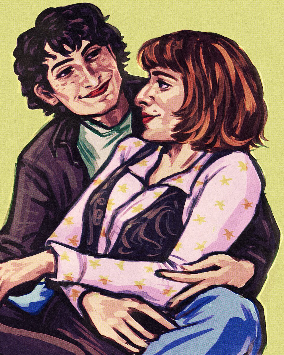 konelhop's tweet photo. realized i’ve somehow never posted art of them as girls…. big oversight on my part #lesbyler #byler https://t.co/jsic03kIkc