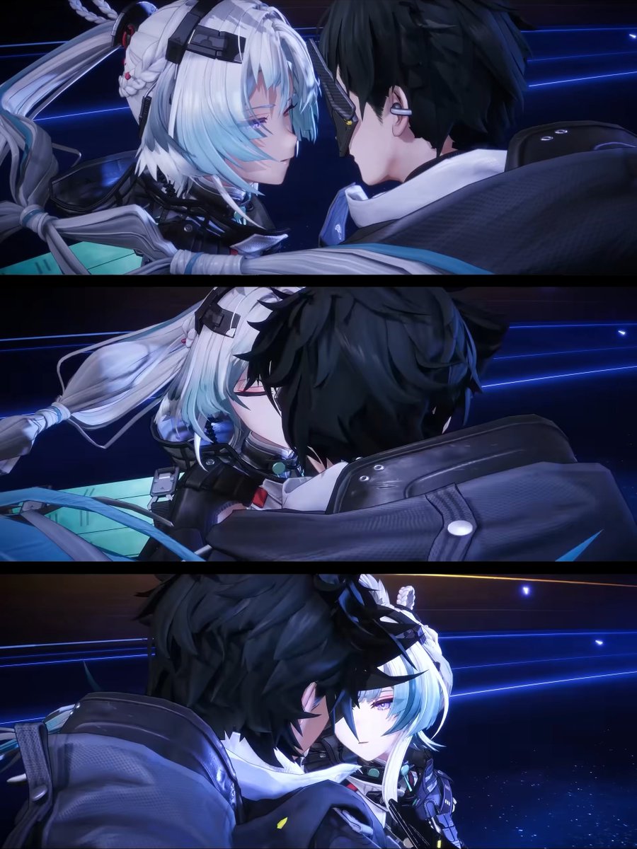 endfieldendmin's tweet photo. Can't believe Endfield snuck these frames into the sword cutscene...

The implied kiss and the longing in her eyes, it's so peak... https://t.co/KjFaBD9xvW