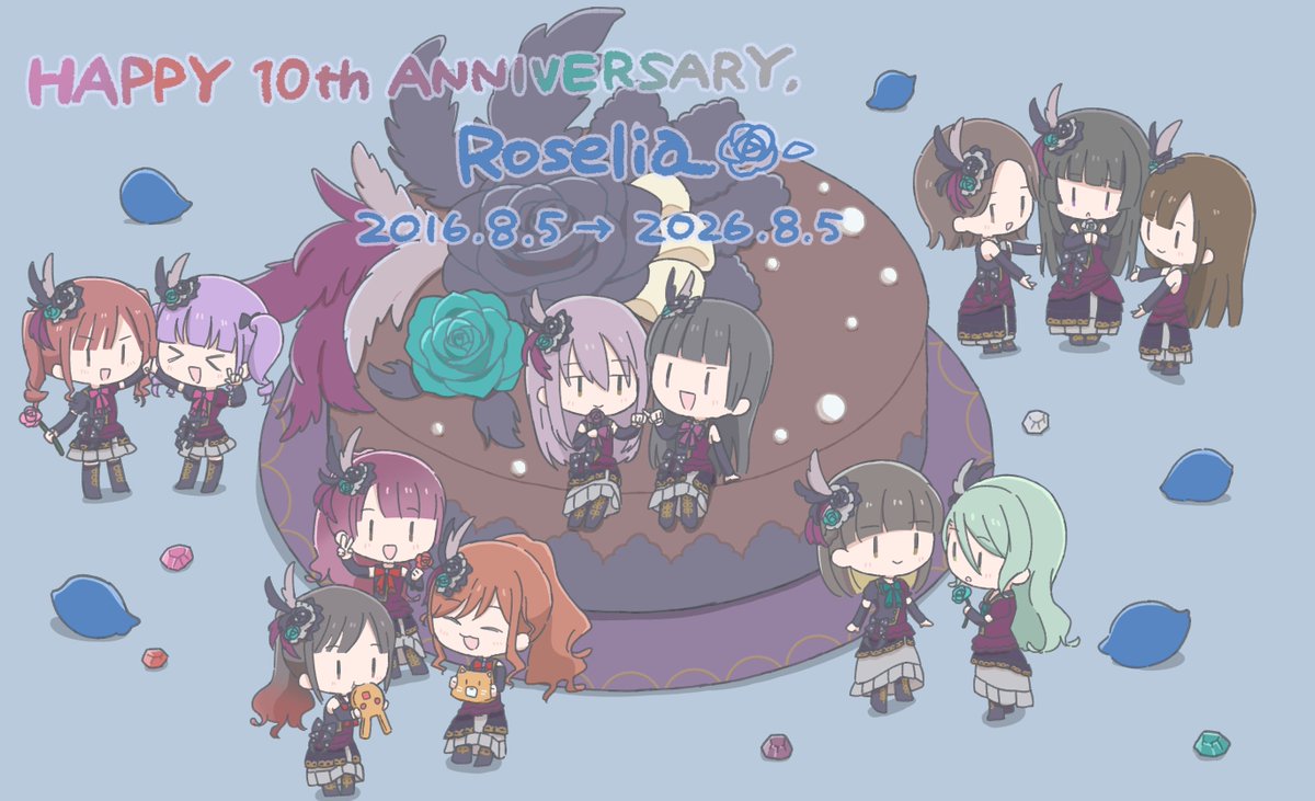 Popotshiki's tweet photo. 🌹🎂
#ハコ記念日 https://t.co/9voRKHxkAd