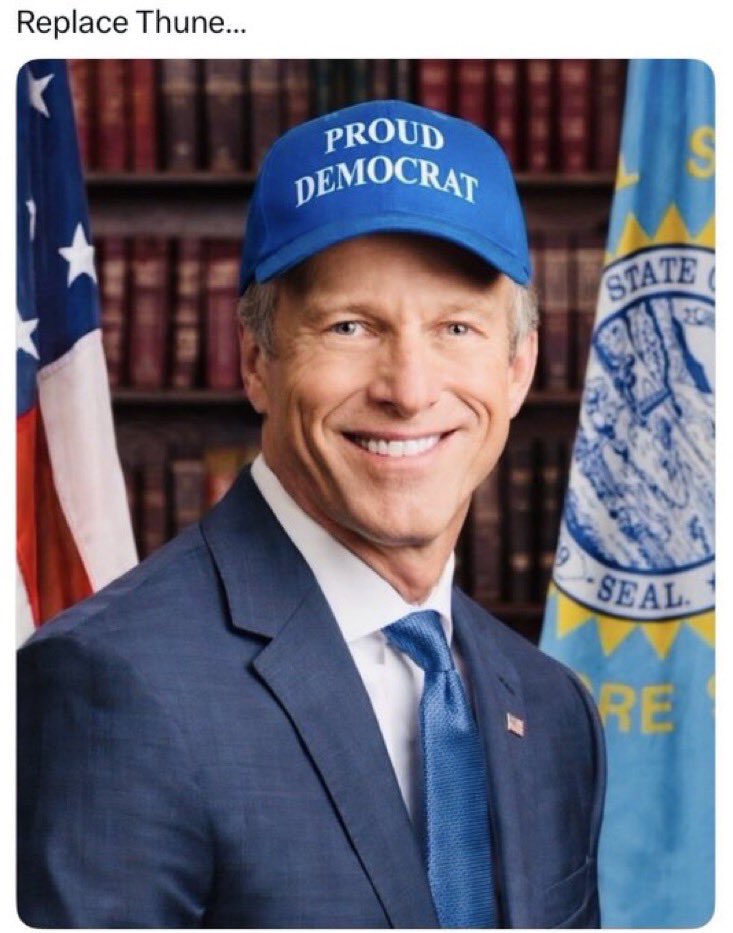 MagaMalinois's tweet photo. @LeaderJohnThune @POTUS Pass the Save act your coward. https://t.co/QgPrgU8Wtk