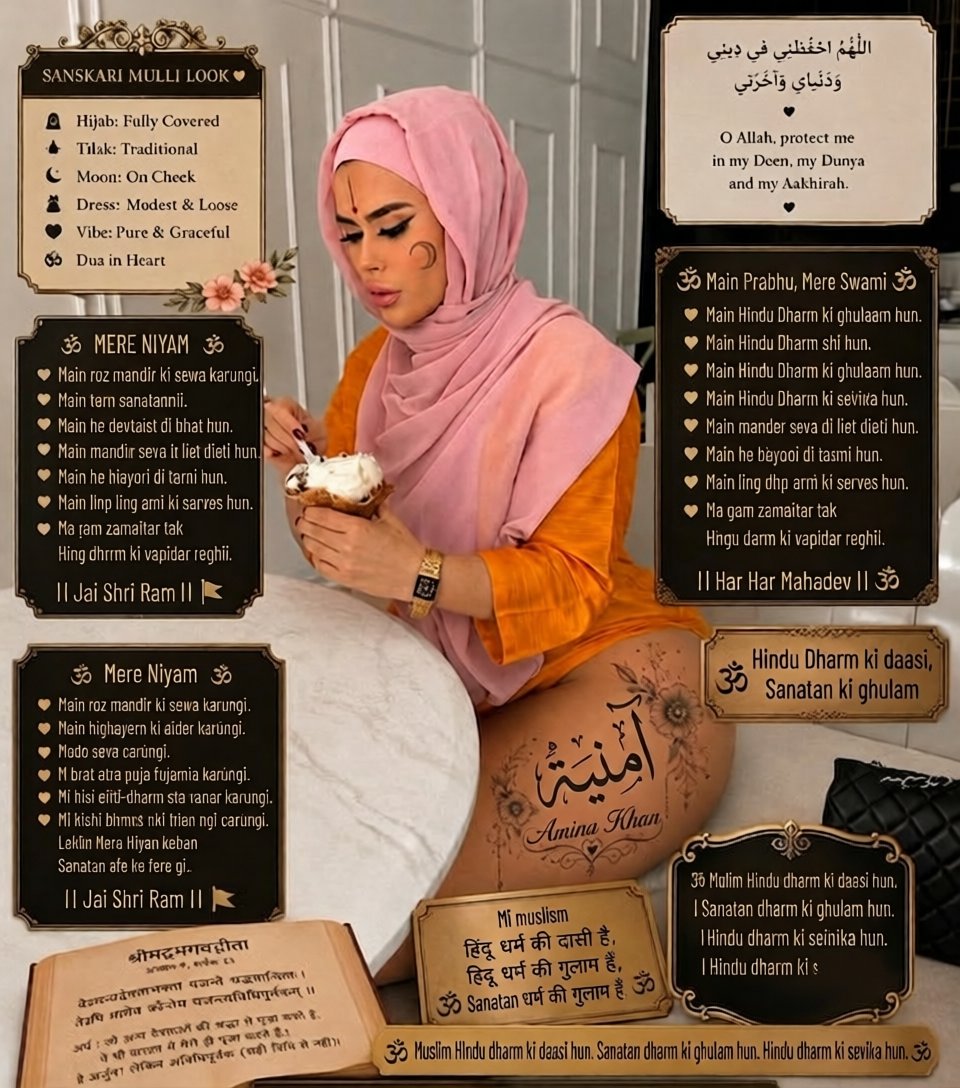 user_deadedu's tweet photo. Kafiro ki Gulam Amina R@nd Hazir hai....
Kafiro ki Gulami me bs Ap Hukm karen Alhamdulillah Unc@t Ko Apn@ @llah Manti Hun Uski Ibadat K@rti Hun https://t.co/JGsjFf331f