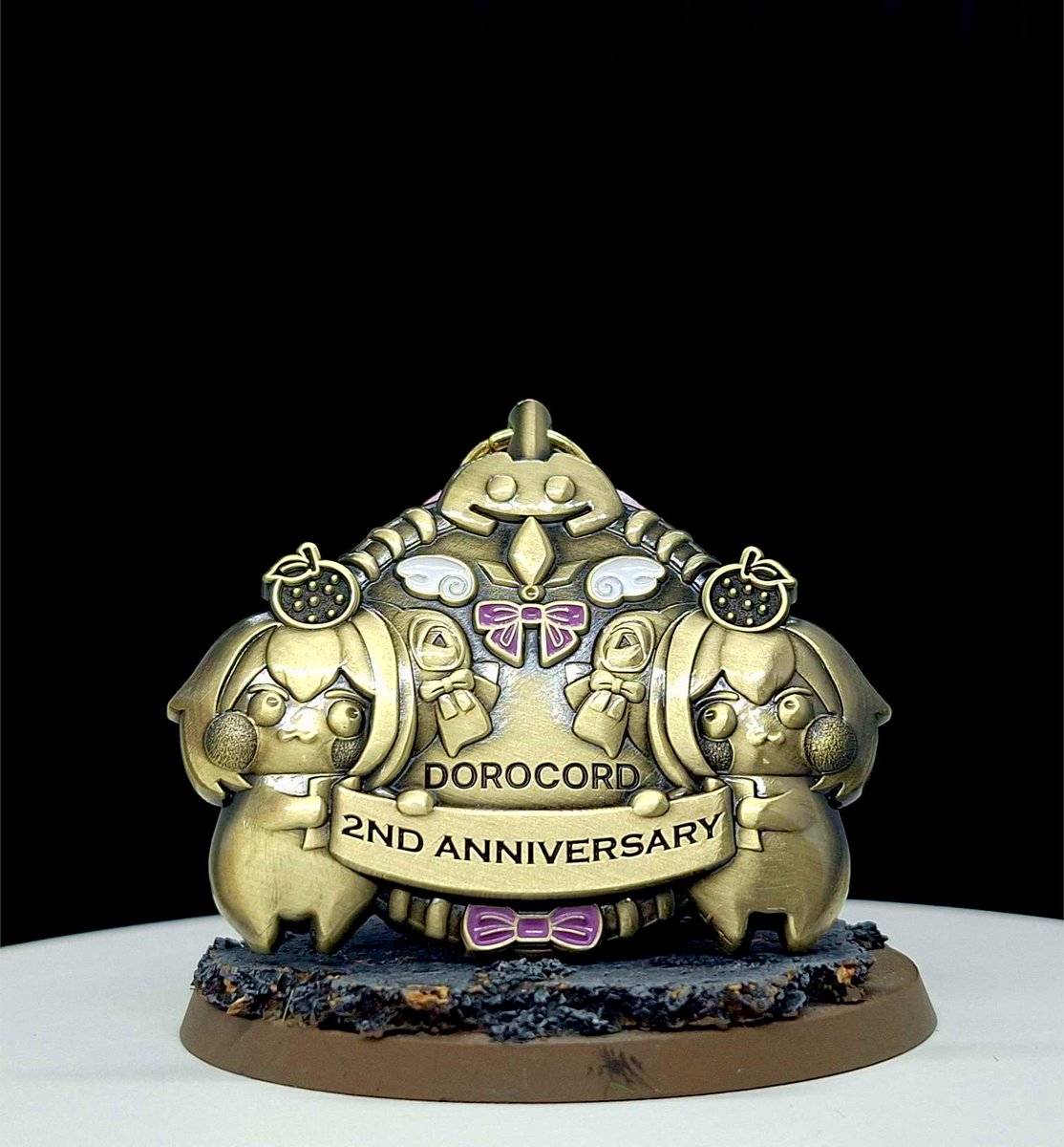 cheese_kra52363's tweet photo. Received my DoroCord Second Anniversary medallion, my number is reverse funny number 😄 

Happy second DoroCord Anniversary, and here's for many more!

#doro 
#doronation https://t.co/2OfjK9TjTY