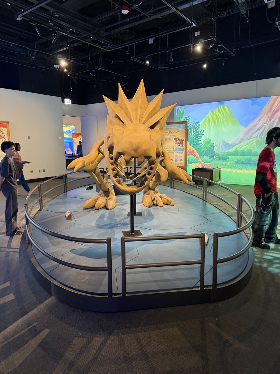 FuckSubway69's tweet photo. Pokemon fossil museum is pretty dope https://t.co/XrtrIMpYfa