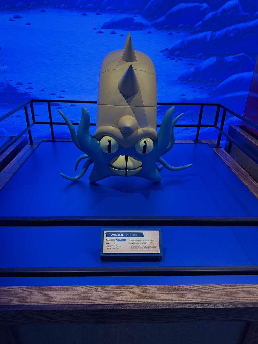 FuckSubway69's tweet photo. Pokemon fossil museum is pretty dope https://t.co/XrtrIMpYfa