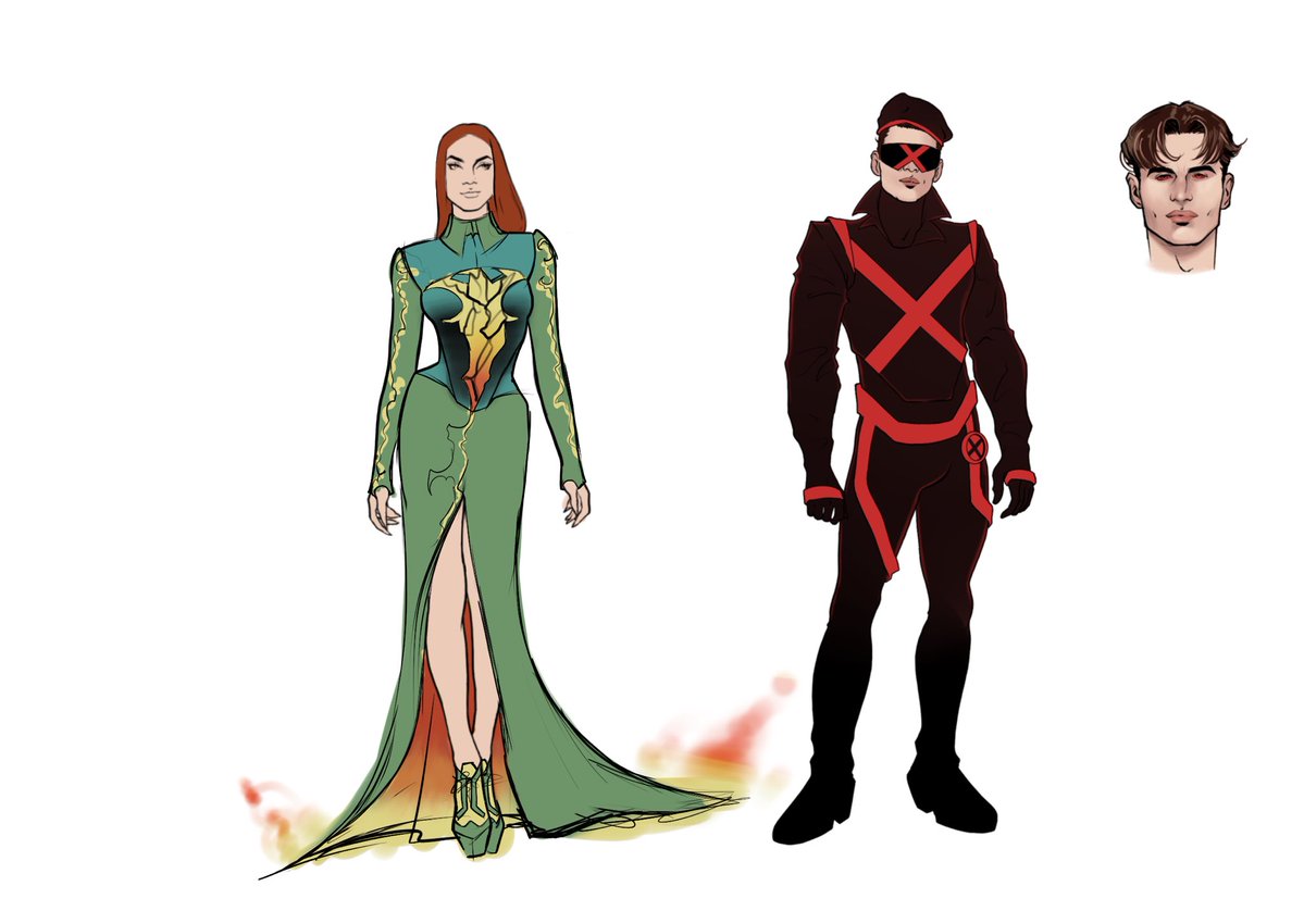 _psynegro's tweet photo. Should I make a full piece of this Jean gala sketch I did a while back?
#xmen #hellfiregala https://t.co/pQhL23tOk3