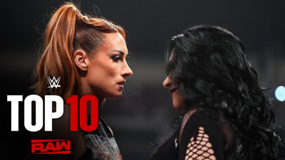NationVaquer's tweet photo. Stephanie and Becky are on the official cover for WWE Top 10 Moments for #WWERaw https://t.co/nXu04BXvOS