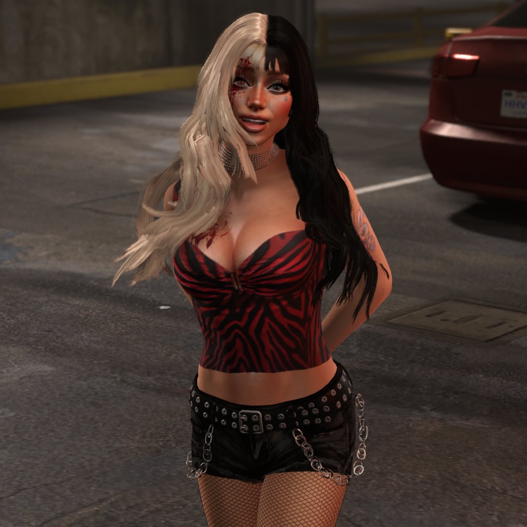 eve_heron's tweet photo. 𝐈'𝐦 𝐲𝐨𝐮𝐫 𝐅𝐫𝐞𝐚𝐤𝐲 𝐄𝐯𝐢𝐞 🩸😈

•
•
•

(outfit inspired by Nikki Freeman from Obsession) 

#WWE2K26 https://t.co/2AKz2Cxfej