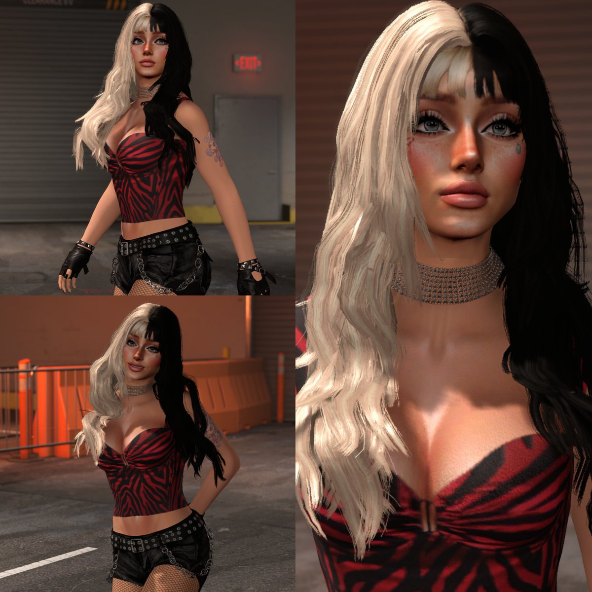 eve_heron's tweet photo. 𝐈'𝐦 𝐲𝐨𝐮𝐫 𝐅𝐫𝐞𝐚𝐤𝐲 𝐄𝐯𝐢𝐞 🩸😈

•
•
•

(outfit inspired by Nikki Freeman from Obsession) 

#WWE2K26 https://t.co/2AKz2Cxfej