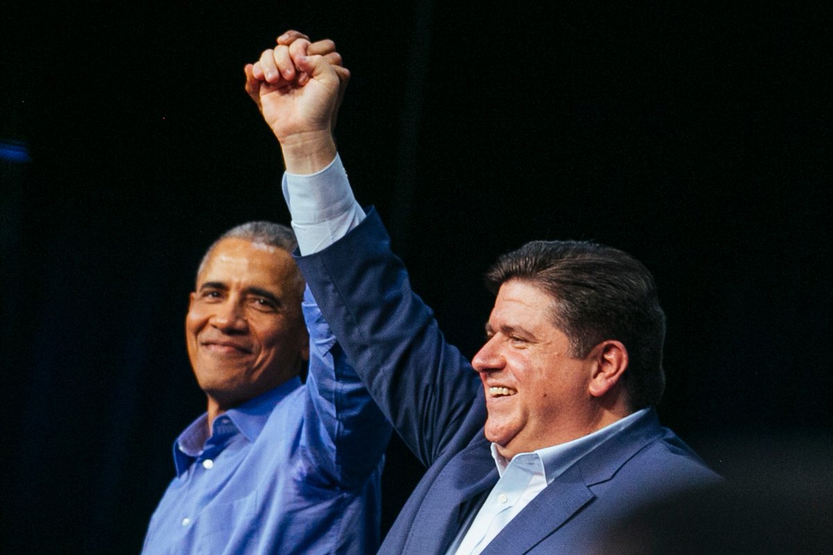 JBPritzker's tweet photo. Illinois is proud to be home to history.

Happy Birthday, @BarackObama! https://t.co/6D4DfqRsjG