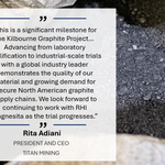 Photo by Titan Mining Corporation (@TitanMiningCorp)