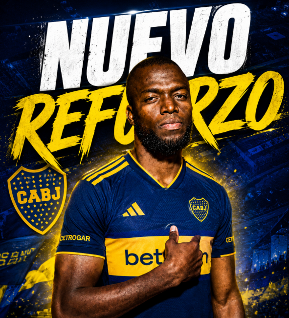 Nicoambrogi's tweet photo. Nuevo refuerzo de Boca. Enner Valencia llegará el fin de semana al país. 1 año y medio de contrato. https://t.co/VPMNPjCuUy