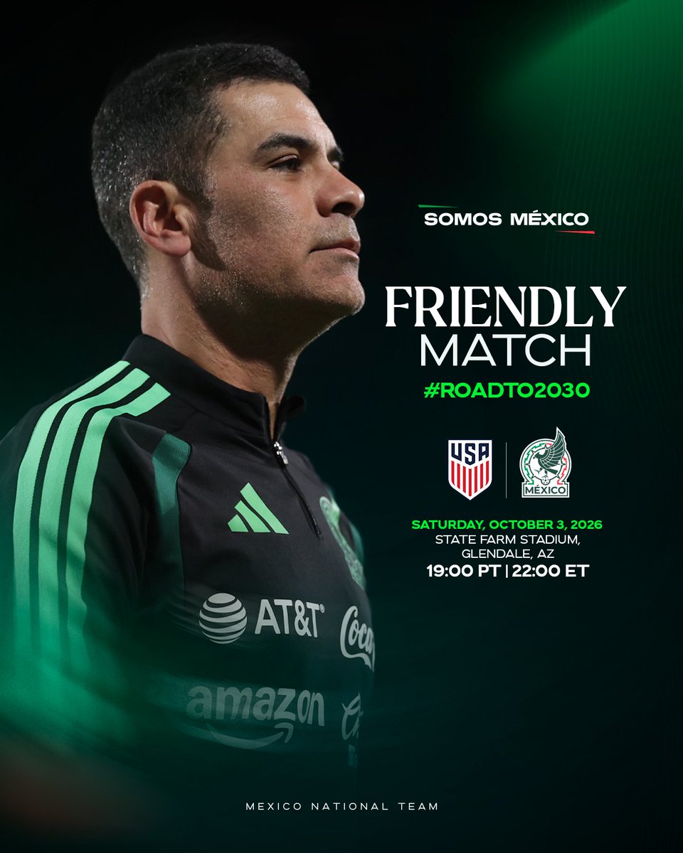 miseleccionmxEN's tweet photo. We're ready!

🇺🇸🆚🇲🇽

#RoadTo2030 https://t.co/OHTKarHfXm