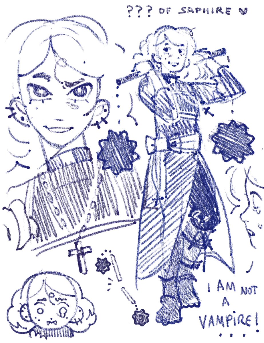 zafypuff's tweet photo. Quick sketch abt a chasseur self insert oc?? Maybe?? https://t.co/oheT0NpptC