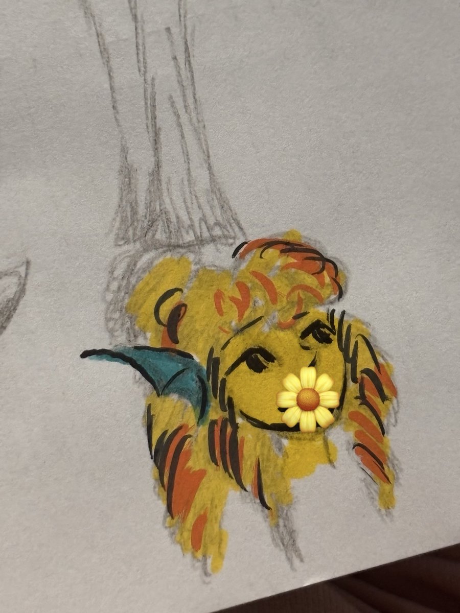 hanayobe's tweet photo. I drew from the memory but damn 🥹🥹🥹she’s pretty I need to learn how to draw just to draw her oh oh https://t.co/uy3Zu7MJka