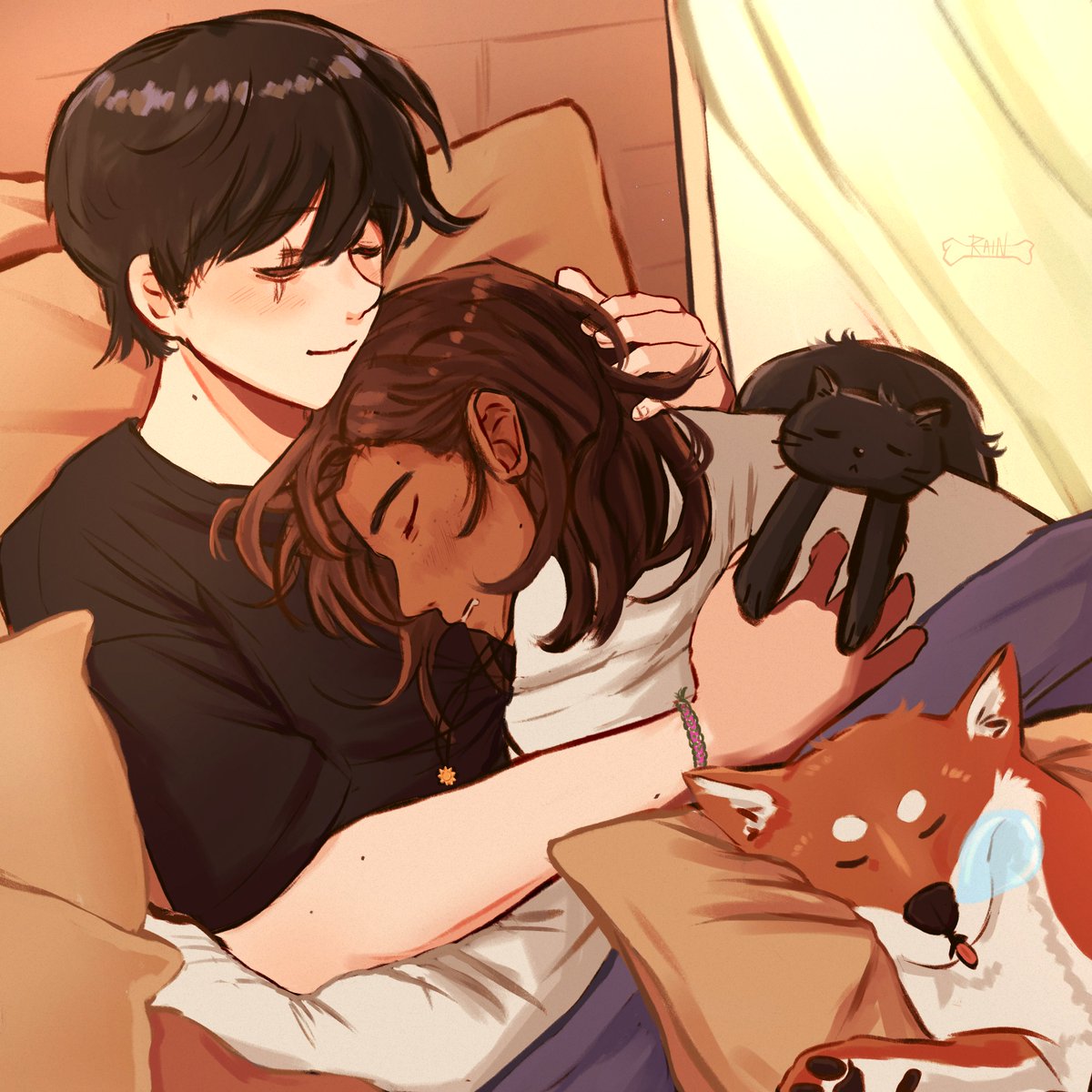 ra1needays's tweet photo. Sunkel🧡🤍
(i got lazy with the rendering, but missed drawing them so much)
#OMORI #omorifanart #sunkel #suntan https://t.co/eDSIXoQPQ8
