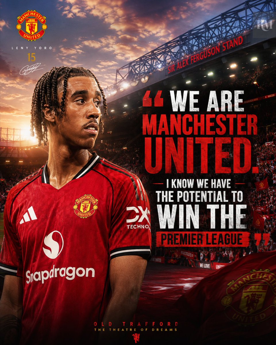 UtdRedsMarch's tweet photo. Leny Yoro aims to win the Premier League.
🏆🎯🔥 https://t.co/eqsv11wglm