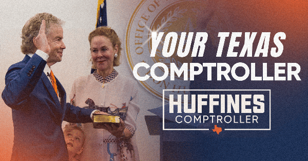 DonHuffines's tweet photo. Hello, Patriots!

On Saturday, I was sworn in as your Texas Comptroller and am already working to keep my campaign promises. I told you I would refuse a salary, and that is exactly what I am doing. That's because I don't work for the government. I work for you.

Serving without a salary is a reminder that this office exists to serve the people of Texas, not the other way around. It is a responsibility I take seriously.

The Office of the Texas Comptroller is one of the most important agencies in state government. As the chief financial officer of the eighth-largest economy in the world, the Comptroller is entrusted with safeguarding taxpayer dollars, and providing the financial leadership that helps keep Texas the best place to live and work.

I approach this responsibility with a sense of urgency and a commitment to running government lean and efficient while always putting Texas first.

Thank you again for the trust you've placed in me and your support. Now, let's get to work.

Read the full newsletter here: https://t.co/PocLv41XJn