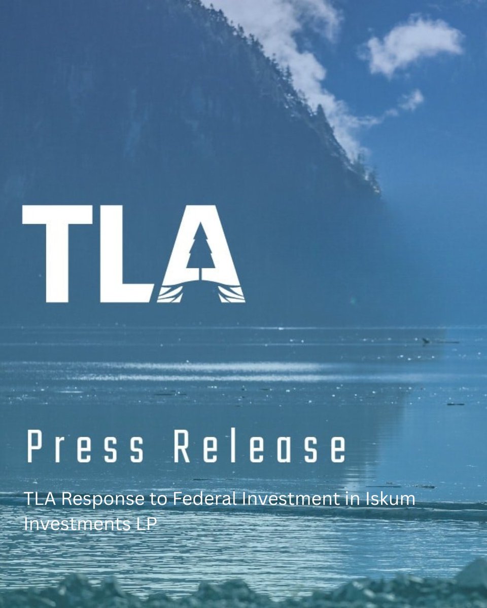 truckloggerBC's tweet photo. The  TLA congratulates Iskum Investments LP on today's significant federal  investment announcement, and we're pleased to see continued support for  Indigenous leadership in BC's forest sector. 

Read the full release here: https://t.co/sDAETvEykm https://t.co/ms0ioq9uwO