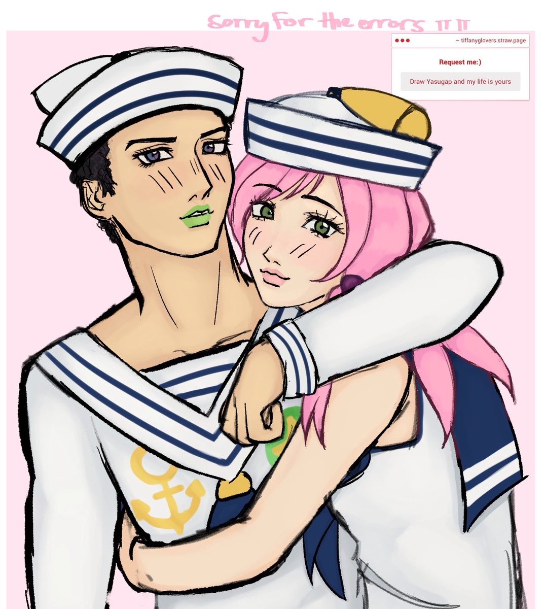 BubblyGroans76's tweet photo. #Yasugap request Thank you for requesting 🥰 https://t.co/RysXjsnI1G