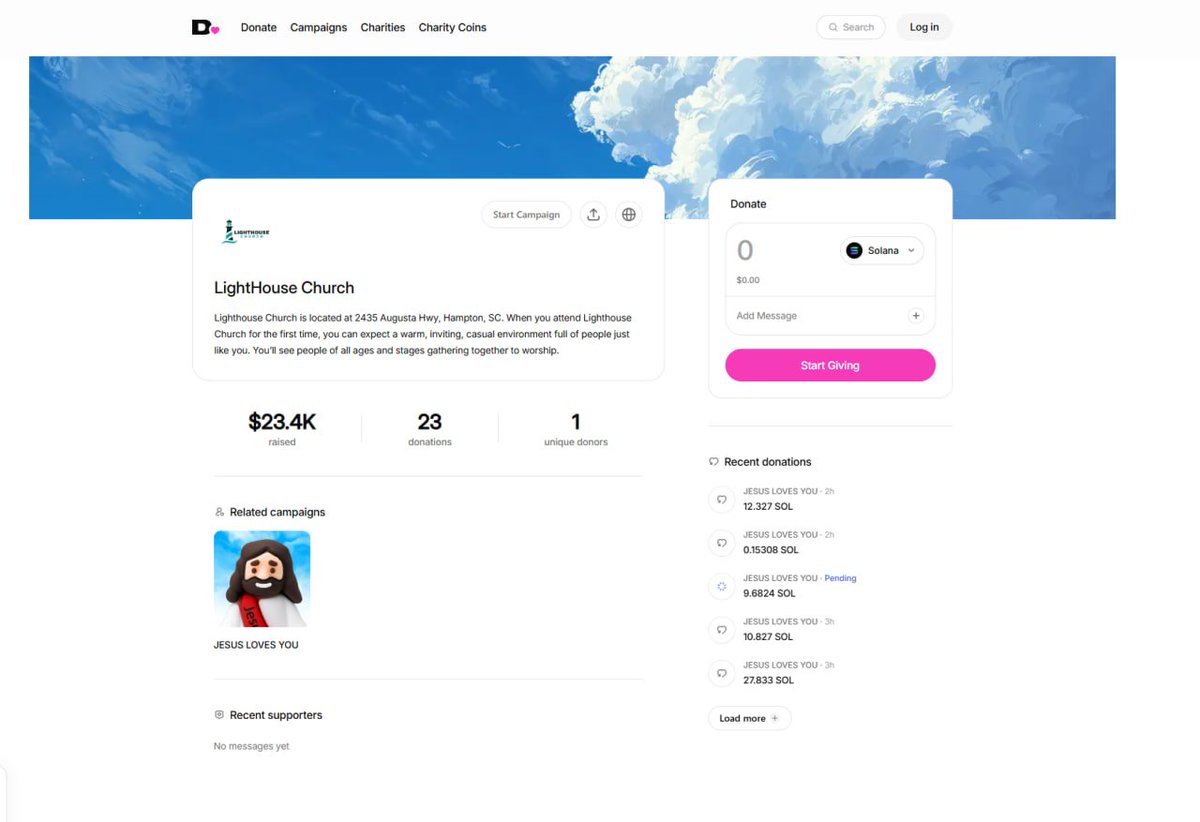 findtinyjesus's tweet photo. So far we have donated $23,000 to the church! Thank you everyone for making this possible! https://t.co/ffw5pWCU7Z