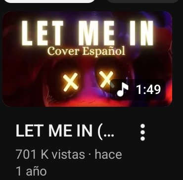 Xilito_xili's tweet photo. Mi cover de Cyn ya llegó a las 700k!!! Muchas gracias por darle una oportunidad 🥹❤️

Si tienes curiosidad puedes verlo aqui:
https://t.co/rB1uWRt2rq https://t.co/dt26CsYFLd