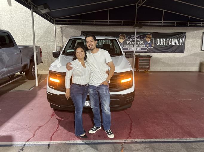 Fritts_Ford's tweet photo. Julio and Maria it’s a great day to take this 2024 FORD F 150 home! Congrats and from all of us at Fritts Ford and Luis Guzman we sincerely appreciate your business! https://t.co/DnfuSu0HAf