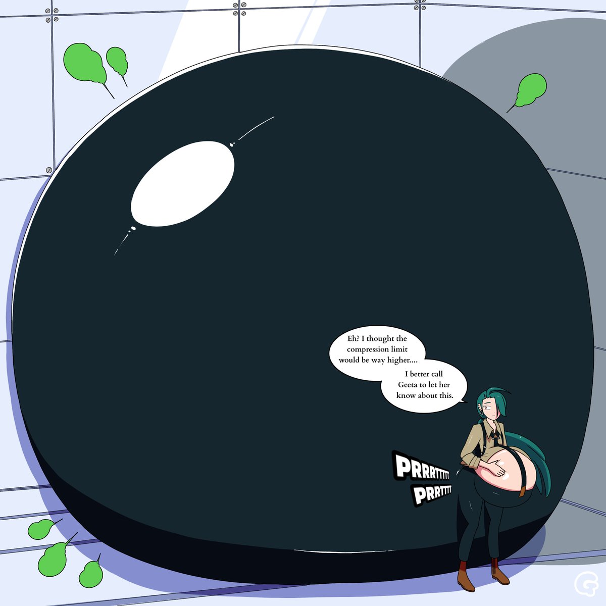 GBalloon7's tweet photo. Compressed pants
Commission https://t.co/v5zL3fMeA5