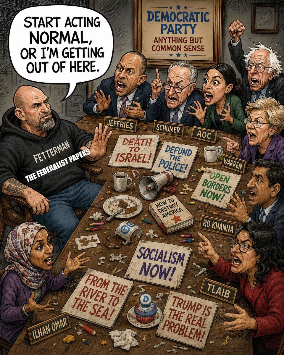DonDiaz08's tweet photo. @libsoftiktok #LameDuckChuck @SenSchumer blows wherever he thinks the votes are but his smug grin belies his desperation knowing he’s irrelevant in his own feckless autocratic Dem Communist Party!! #NeverAgainDelusionalDems!! “No Joke!” https://t.co/rc6KzundlZ