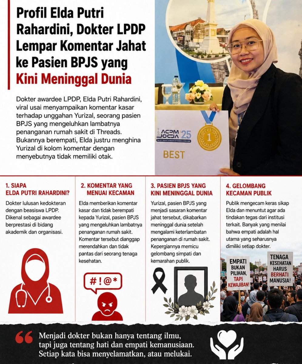 NenkMonica's tweet photo. Ilmu Kedokteran ✅
Adab dan Kemanusiaan ❌ https://t.co/VoiSOpy5Np