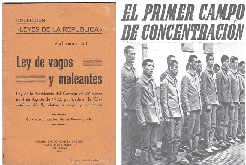 CCivicaCatalana's tweet photo. Hoy hace 93 años la República -no el franquismo- aprobó la Ley de Vagos y Maleantes

Esta ley creó los primeros campos de concentración en España

Allí encerraban y obligaban a trabajos forzados a contrarios al Frente Popular

Esto tb es #MemoriaHistorica aunque no lo veas en TVE https://t.co/OimMDJgnSX