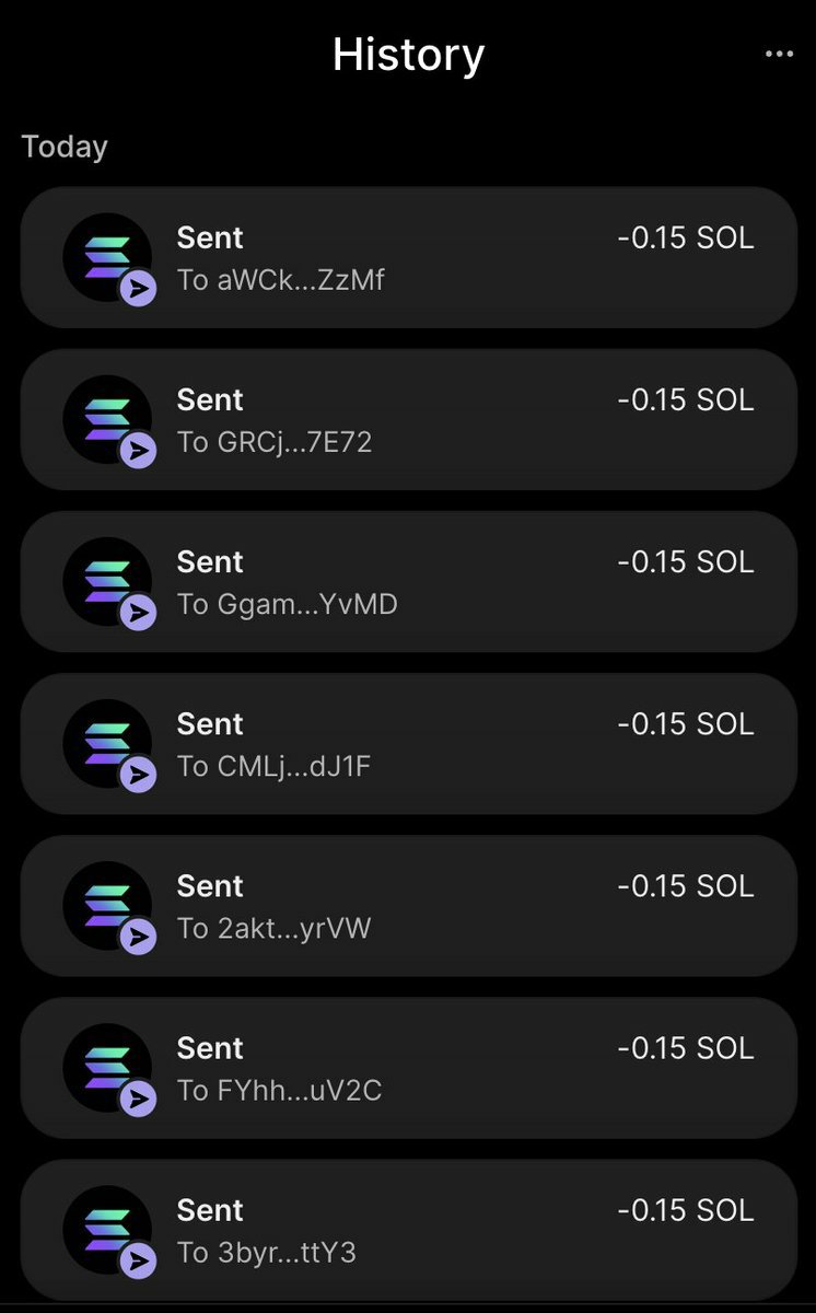 wetassmami's tweet photo. Please check your wallet. I just sent you some SOL

@FeriG316429
@prettyBeebert
@only1shaggi1
@ashymy67
@Tee_ofsol
@hassim_mam71999
@VeyrX_
@IfwRicky
@Ze___99
@james_aden30000

Who's next and hasn’t won any money from me yet?

RT + Done https://t.co/rIHJC4bpth