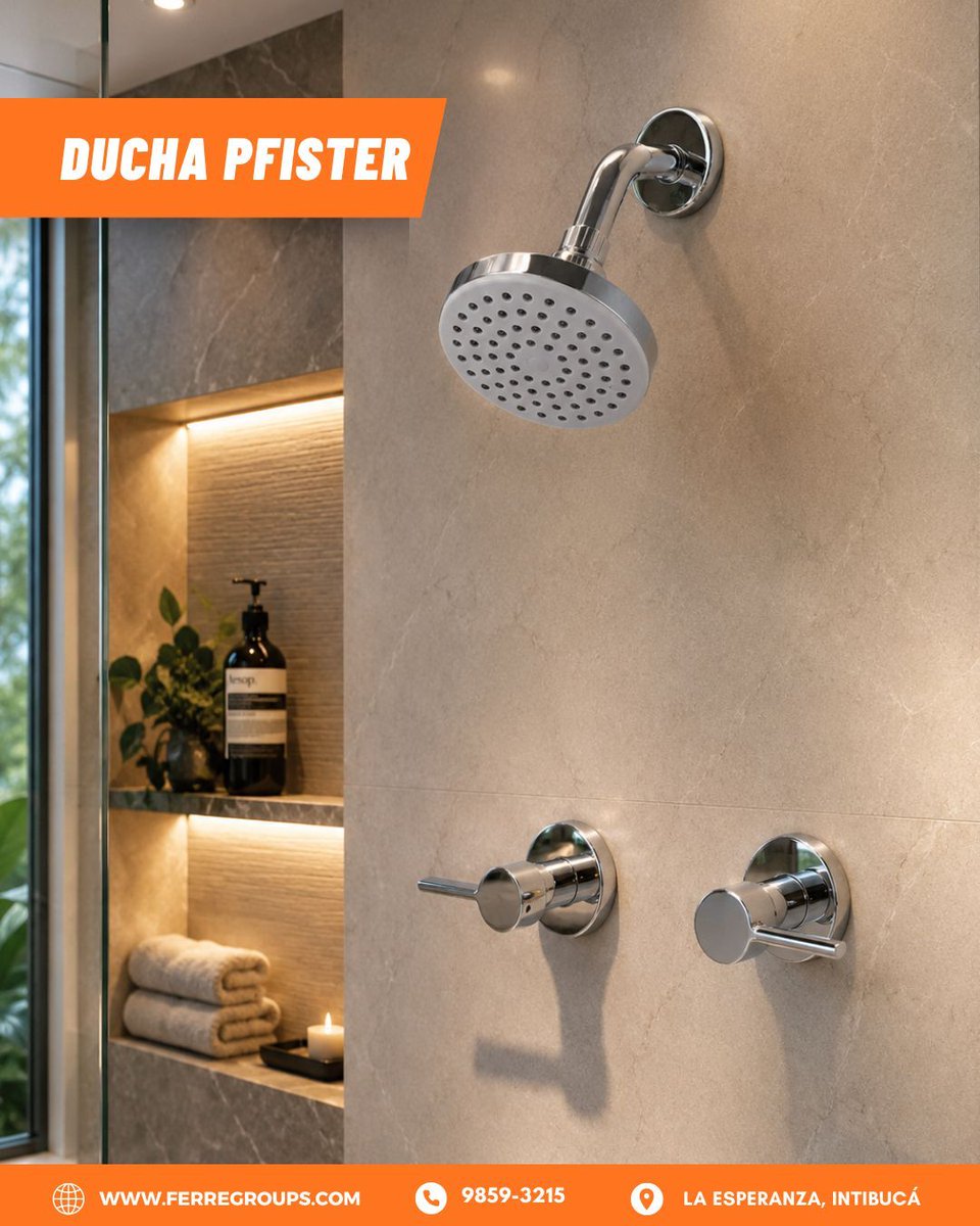 ferregroups's tweet photo. Diseño o funcionalidad: ¿qué valoras más al elegir una ducha?

PFISTER disponible en Ferregroups.
📲 9859-3215

#Pfister #Baño #ferregroups #honduras https://t.co/etJASMUSi5