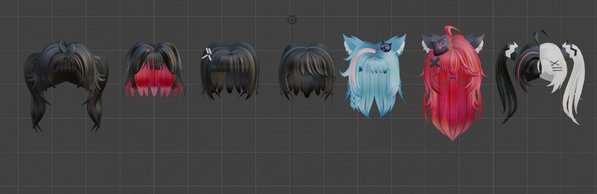 Thecaster2301's tweet photo. Some new  hairs I made, If anyone is interested  I got open commisions 15$-20$ each hair ^^ #robloxugc #robloxㅤ #robloxdev  you  can add me dm in discord: Thecaster230 https://t.co/9lhI5yM2pK