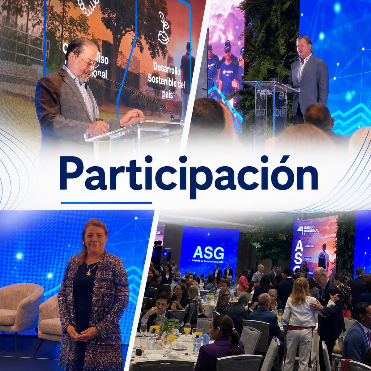 cep_pty's tweet photo. El CEP  participó en la presentación de la nueva Estrategia de Gestión Sostenible y del Informe de Sostenibilidad 2025 del Banco Nacional de Panamá, un espacio dedicado a compartir la visión y los avances de la institución en materia de sostenibilidad y banca responsable. https://t.co/SHkAGhRh4z