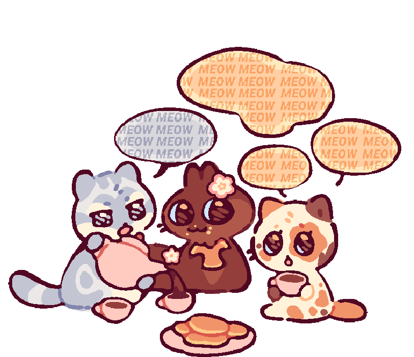 carboniila's tweet photo. sometimes they get together and gossip https://t.co/dtnXnscF0T