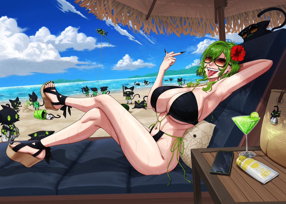 Hayatetsujimoto's tweet photo. Let's hit the beach! Happy Birthday @august_anomaly !!
#AugustArtistry https://t.co/nNKK0O1UVG