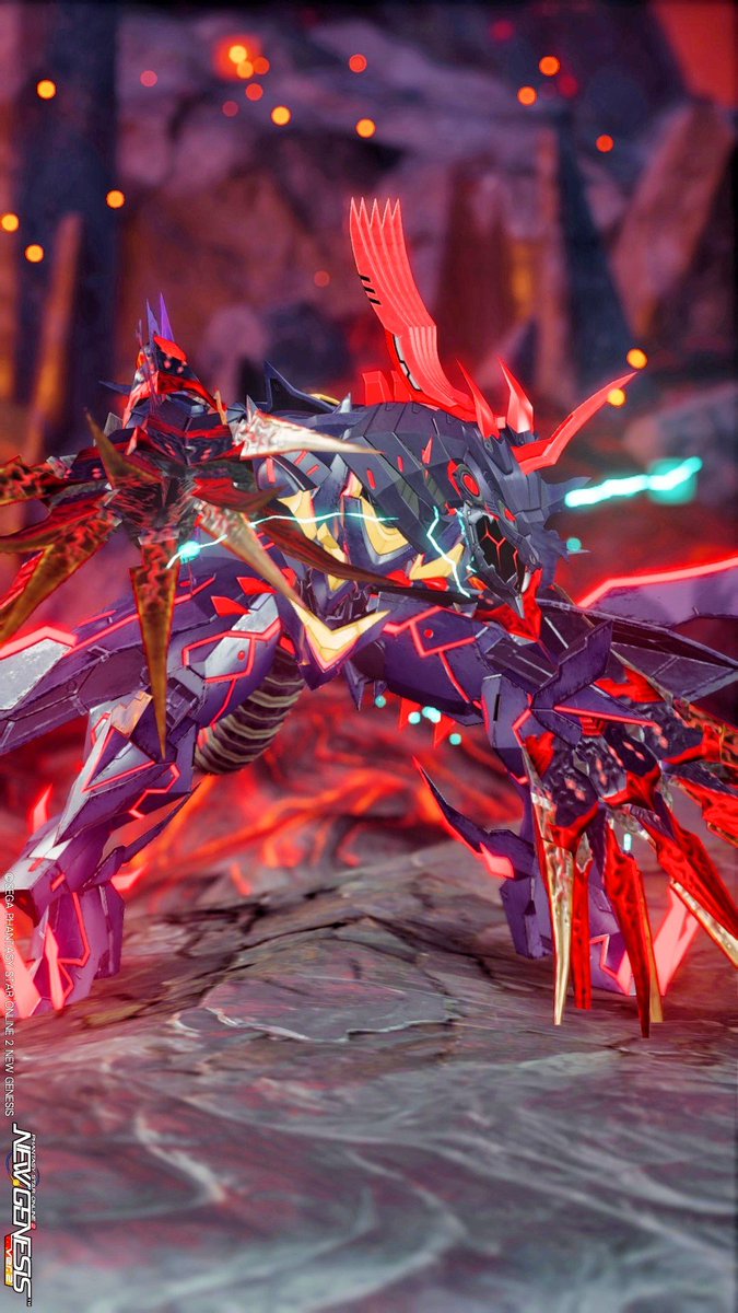 ToppyDa's tweet photo. 噛み砕く死牙の獣
#PSO2NGS_SS #メンテの日なのでssを貼る https://t.co/BNxZ2R4CAO
