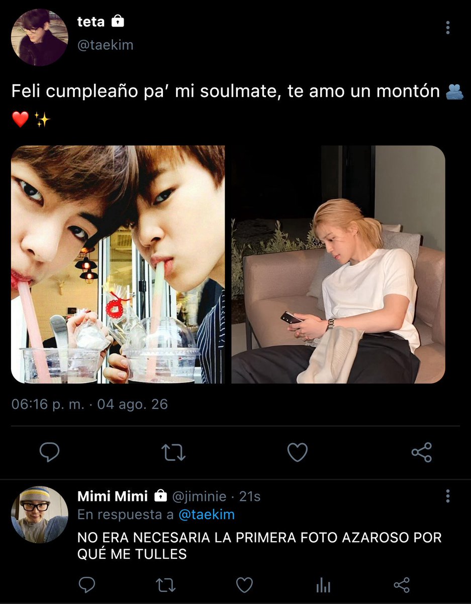 mniyulss's tweet photo. Varios tweets #kookminau #jikookau donde: https://t.co/vp3pQI3IOA