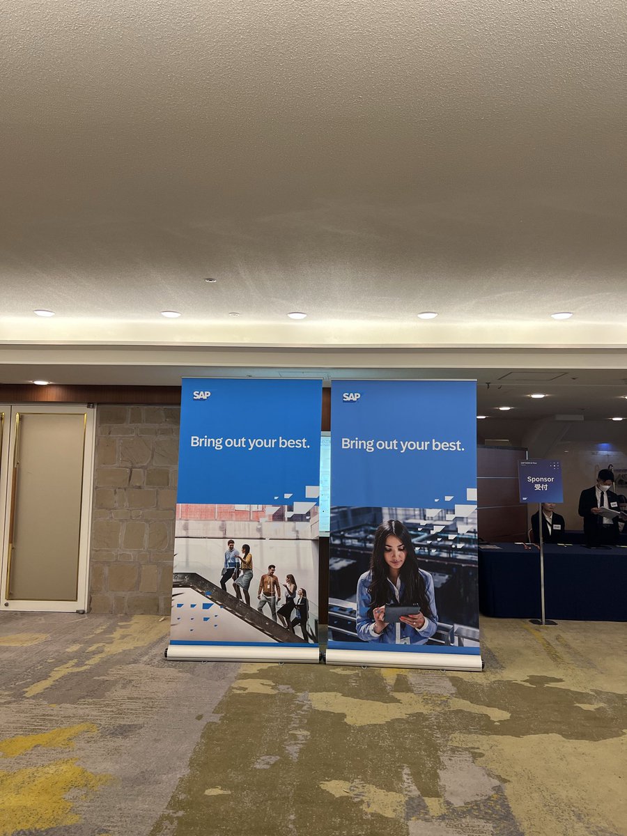 YOULAI_TOKYO's tweet photo. SAP NOW AI Tour TOKYO／HR Connect https://t.co/GuHpsoO2ZH