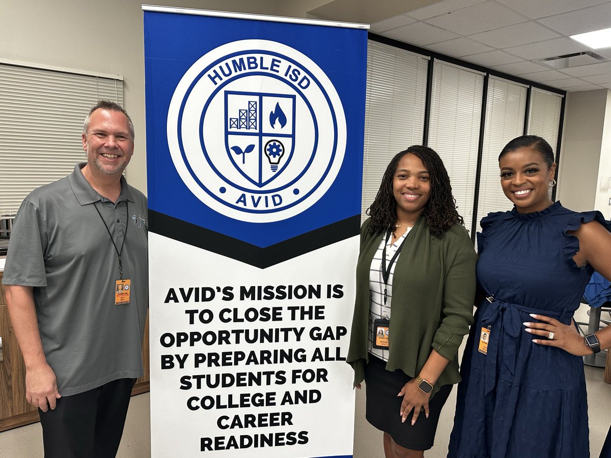 HumbleISD_AVID's tweet photo. Strong partnerships help better support every student. 💙

Our AVID Team met w/@HumbleISD McKinney-Vento &amp; Foster Care team to strengthen collaboration and learn about resources that remove barriers to student success.

Together, we’re committed to helping every student thrive. https://t.co/Ron1EHJi3q